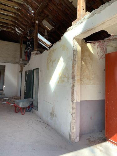 Kiesbett Fundament